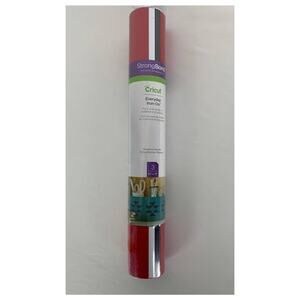 Cricut 12" x 12" Everyday Iron-On Sampler Elegance New Red Black White 3 Sheets